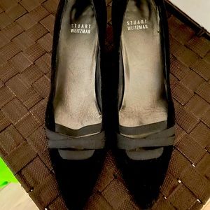 Stuart Weitzman suede pumps
